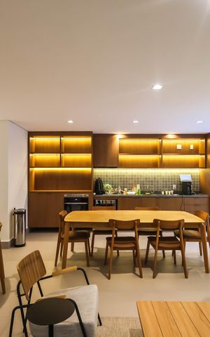 Studio para alugar com 25m², 1 quarto e sem vagaSalão de Festas