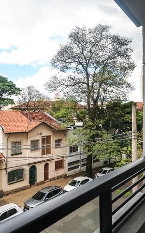 Studio para alugar com 25m², 1 quarto e sem vagaVaranda