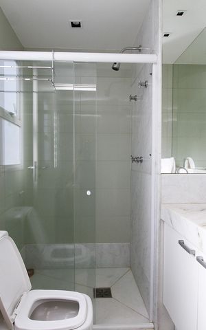 Apartamento para alugar com 274m², 4 quartos e 5 vagasBanheiro do Quarto 3