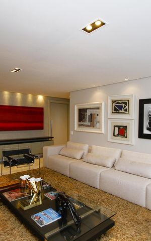 Apartamento para alugar com 274m², 4 quartos e 5 vagasSala
