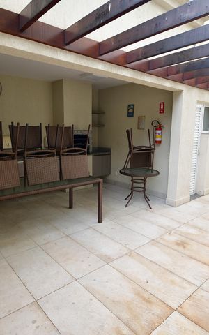 Apartamento para alugar com 70m², 2 quartos e 2 vagasÁrea comum - Churrasqueira
