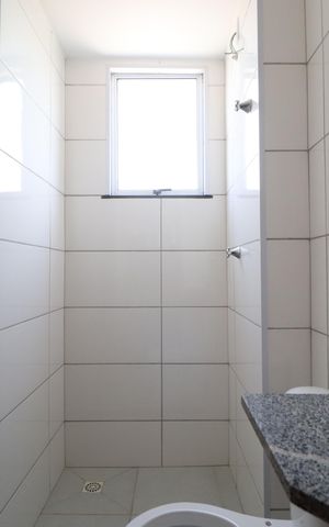 Apartamento para alugar com 50m², 2 quartos e 1 vagaBanheiro do Quarto 2