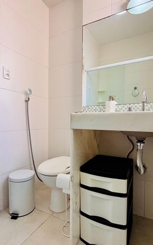 Apartamento para alugar com 348m², 5 quartos e 1 vaga Apartamento para alugar com 348m², 5 quartos e 1 vagaBanheiro Social