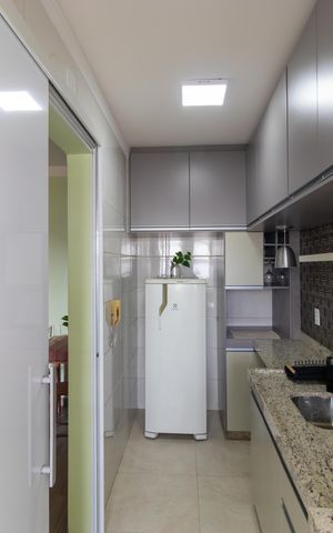 Studio para alugar com 40m², 1 quarto e 1 vaga Studio para alugar com 40m², 1 quarto e 1 vagaCozinha