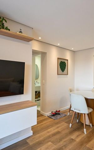 Apartamento à venda com 72m², 3 quartos e 2 vagasSala