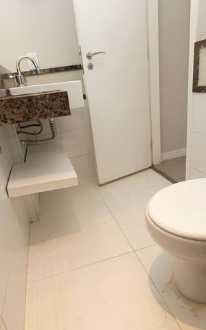 Apartamento para alugar com 96m², 3 quartos e 2 vagasBANHEIRO QUARTO Nº 1 - SUITE