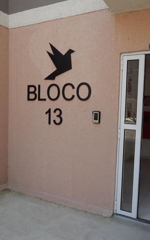 Apartamento para alugar com 44m², 2 quartos e 1 vagaFachada do bloco