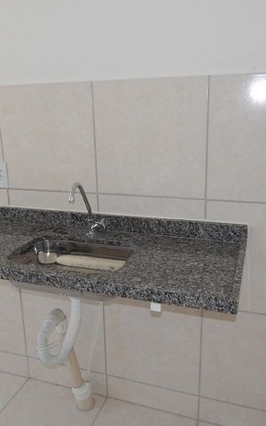 Apartamento para alugar com 44m², 2 quartos e 1 vagaCozinha pia