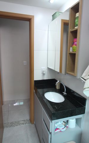 Apartamento à venda com 94m², 2 quartos e 1 vagaBanheiro