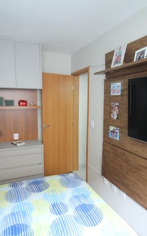 Apartamento à venda com 94m², 2 quartos e 1 vagaQuarto 1