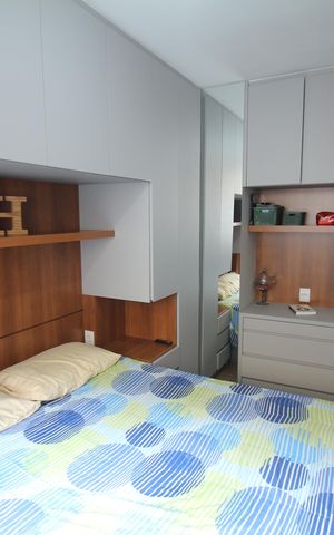 Apartamento à venda com 94m², 2 quartos e 1 vagaQuarto 1