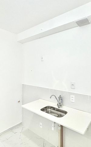Apartamento para alugar com 38m², 2 quartos e sem vaga Apartamento para alugar com 38m², 2 quartos e sem vagaCozinha
