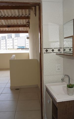 Casa para alugar com 80m², 1 quarto e sem vagaBanheiro 2