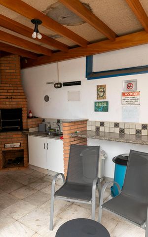 Apartamento para alugar com 73m², 1 quarto e 1 vagaÁREAS COMUNS - CHURRASQUEIRA