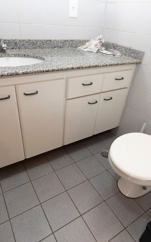 Apartamento para alugar com 73m², 1 quarto e 1 vagaBANHEIRO PISO SUPERIOR