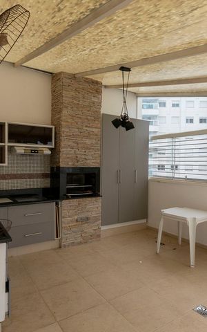 Apartamento para alugar com 73m², 1 quarto e 1 vagaTERRAÇO PRIVATIVO COM CHURRASQUEIRA