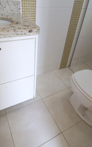 Apartamento para alugar com 85m², 3 quartos e 2 vagasBanheiro do Quarto 3