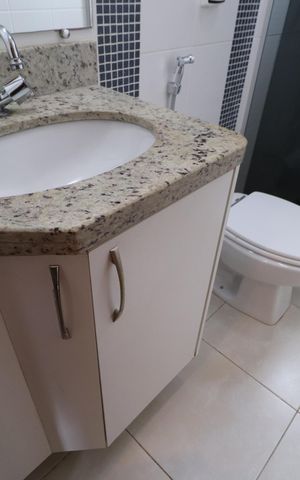 Apartamento para alugar com 85m², 3 quartos e 2 vagasBanheiro Social