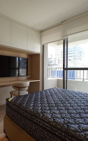Studio para alugar com 24m², 1 quarto e sem vagaStudio