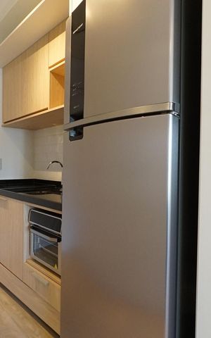 Studio para alugar com 24m², 1 quarto e sem vagaCozinha