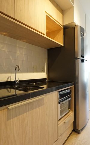 Studio para alugar com 24m², 1 quarto e sem vagaCozinha