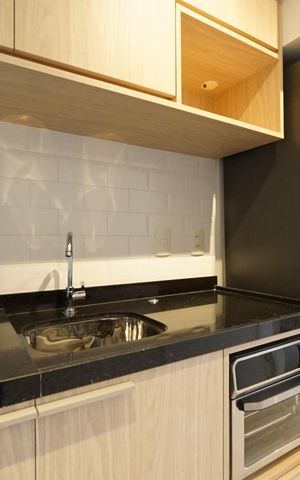 Studio para alugar com 24m², 1 quarto e sem vagaCozinha
