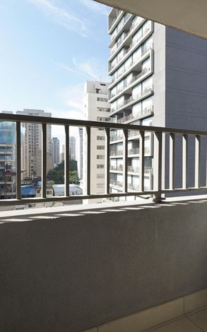 Studio para alugar com 24m², 1 quarto e sem vagaVaranda