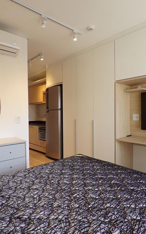 Studio para alugar com 24m², 1 quarto e sem vagaStudio