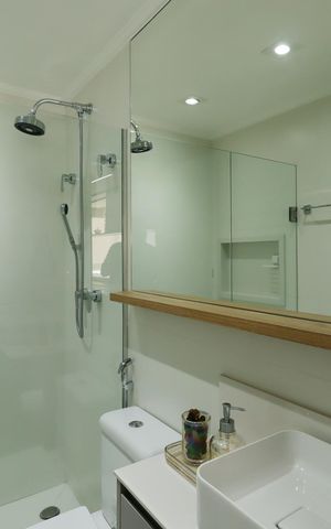 Apartamento à venda com 63m², 2 quartos e 2 vagasBanheiro Social