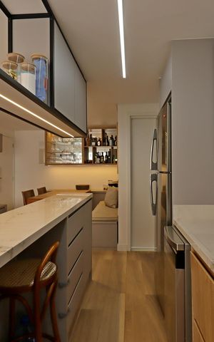 Apartamento à venda com 63m², 2 quartos e 2 vagasCozinha