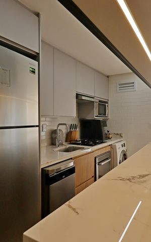 Apartamento à venda com 63m², 2 quartos e 2 vagasCozinha