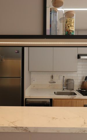 Apartamento à venda com 63m², 2 quartos e 2 vagasCozinha