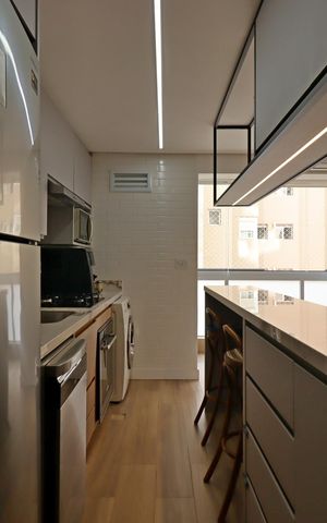 Apartamento à venda com 63m², 2 quartos e 2 vagasCozinha