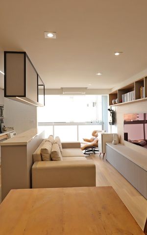 Apartamento à venda com 63m², 2 quartos e 2 vagasSala