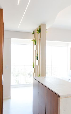 Apartamento para alugar com 57m², 2 quartos e 1 vagaCozinha e Área de Serviço