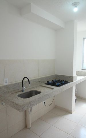 Apartamento para alugar com 50m², 2 quartos e 1 vagaCozinha e Área de Serviço
