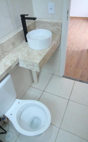 Apartamento para alugar com 50m², 2 quartos e 1 vagaBanheiro