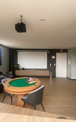 Apartamento para alugar com 39m², 2 quartos e 1 vaga Apartamento para alugar com 39m², 2 quartos e 1 vagaSala de Jogos