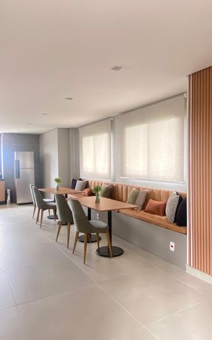 Apartamento para alugar com 39m², 2 quartos e 1 vaga Apartamento para alugar com 39m², 2 quartos e 1 vagaÁrea comum - Salão de festas