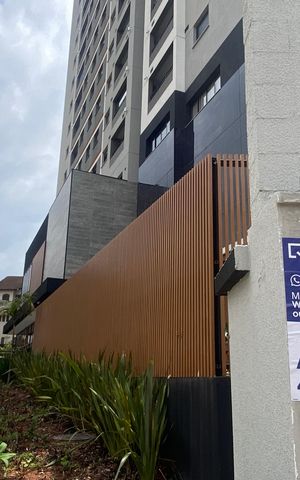 Apartamento para alugar com 39m², 2 quartos e 1 vaga Apartamento para alugar com 39m², 2 quartos e 1 vagaFachada - Placa