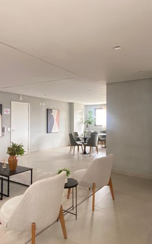 Apartamento para alugar com 39m², 2 quartos e 1 vaga Apartamento para alugar com 39m², 2 quartos e 1 vagaÁrea comum - Salão de festas