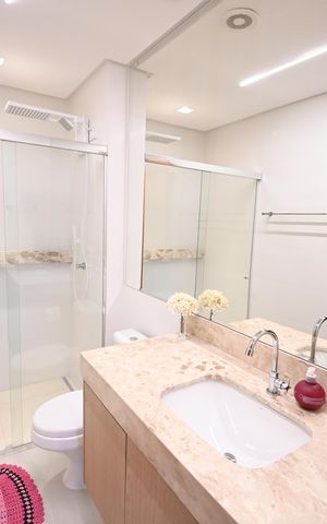 Apartamento para alugar com 125m², 3 quartos e 2 vagas Apartamento para alugar com 125m², 3 quartos e 2 vagasBanheiro Suíte 2