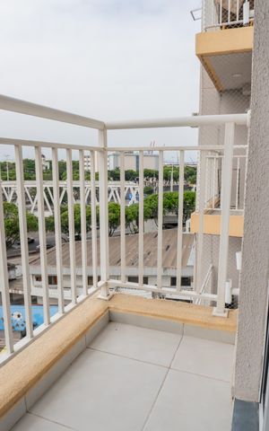 Apartamento para alugar com 53m², 2 quartos e sem vaga Apartamento para alugar com 53m², 2 quartos e sem vagaVaranda