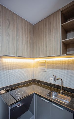Studio para alugar com 31m², 1 quarto e sem vagaCozinha