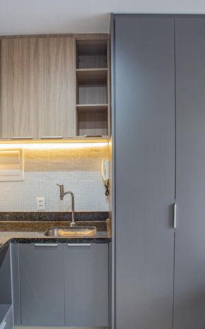 Studio para alugar com 31m², 1 quarto e sem vagaCozinha