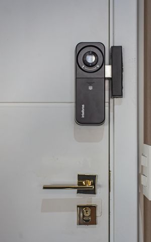 Studio para alugar com 31m², 1 quarto e sem vagaFechadura eletrônica 