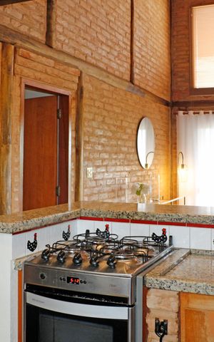 Casa de condomínio para alugar com 300m², 3 quartos e 2 vagasCozinha