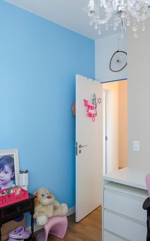 Apartamento à venda com 87m², 3 quartos e 2 vagasQuarto 2