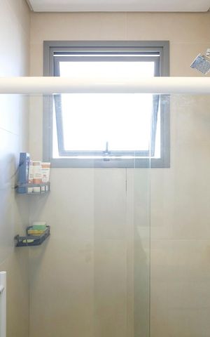 Apartamento à venda com 87m², 3 quartos e 2 vagasBanheiro da suíte