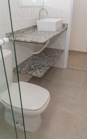 Studio para alugar com 45m², 2 quartos e sem vagaBanheiro